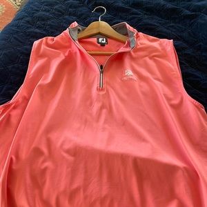 FootJoy coral pink vest